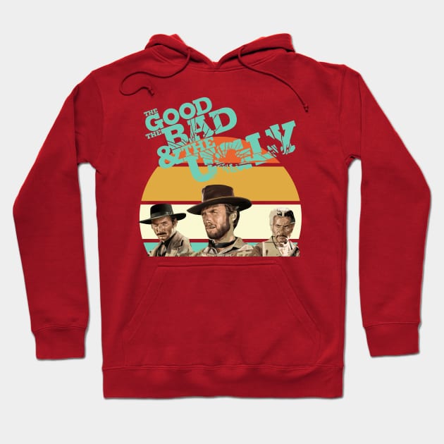 The Good The Bad And The Ugly Hoodie by Bernards